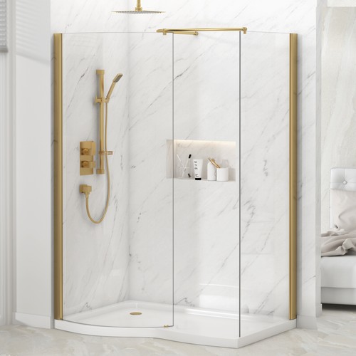 1400 900mm brushed brass - 1400,