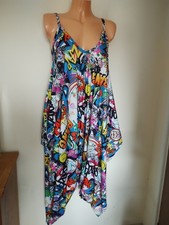Marietta Lagnlook Baggy Harem Comic Book Print Jumpsuit Free Size