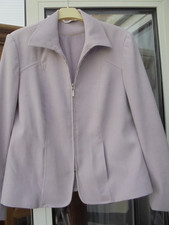 LADIES LILAC JACKET  SIZE 14 FULLY LINED  THIS JACKET IS WASHABLE .
