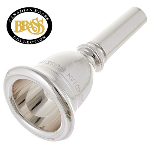 Canadian brass tuba - brass, mouthpiece