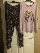 Disney Pyjamas Hocus Pocus, Size 22, Lilac/Grey, New Without Tags.