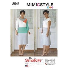 SIMPLICITY 9547 Misses Women Ladies Dresses/ Dress SEWING PATTERN 18-26  10% OFF