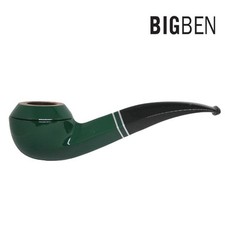 Big Ben - Classic 472 - Green Polish Nature Top - 9mm Filter Pipe
