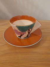 Clarice Cliff inspired conical