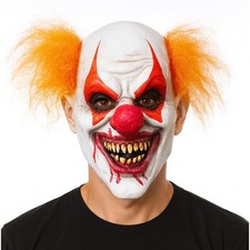 Scary Killer Clown Mask Evil