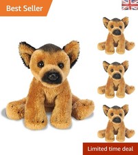 Yomiko Small German Shepherd Plush - Lifelike Soft Toy with Airbrushed Detail