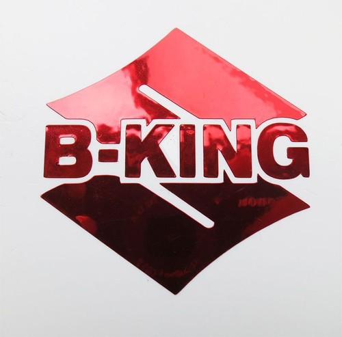 King gsx red chrome decals - gsx,