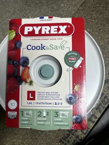 New pyrex vacuum - new,