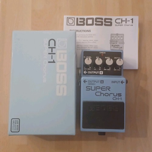 Boss super chorus - ch-1, guitar