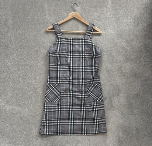 Dorothy perkins check pinafore - check,