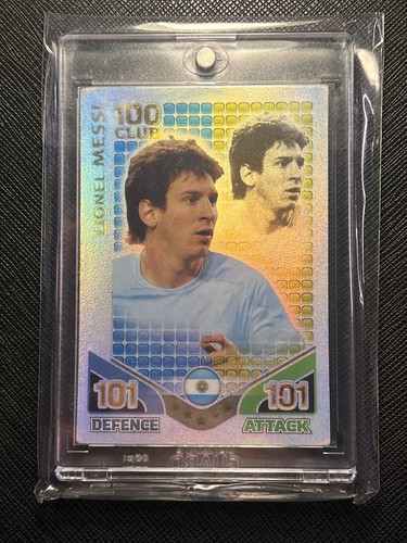 Lionel messi 100 club foil - lionel,