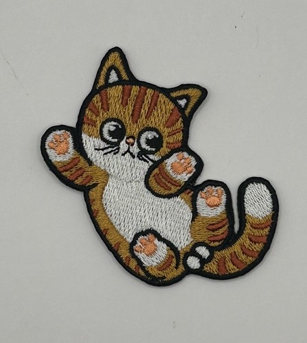 Cute cat embroidery - cat, patch