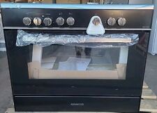 KENWOOD Dual Fuel Range Cooker model CK306 90cm Black & Chrome