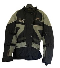Mens JTS Motorcycle Jacket Black Grey UK Size XS Biker Clothing Motorbike Armour