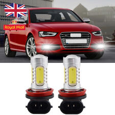 FOR Audi A4 B8 Saloon Avant- CANBUS ERROR FRE H11 COB LED Fog Lights Bulbs 6000K