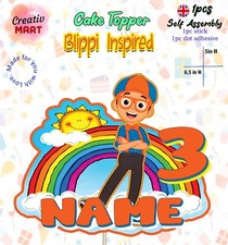Blippi Inspired Personalised