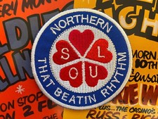 NORTHERN SOUL : THAT BEATIN RHYTHM -  Embroidered Iron Sew On Patch Badge