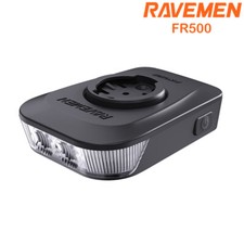 RAVEMEN FR500 LED Bike Light Front Headlight For Garmin Wahoo Daytime Night Safe