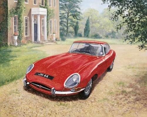 Classic british sports car - sports,