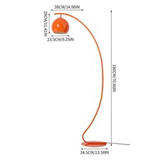 Large Curved Floor Lamp Modern