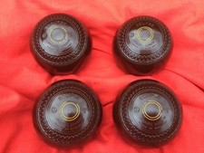 Set of 4 Jaques London Brown