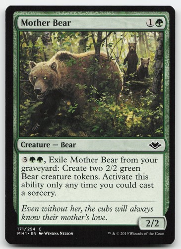 Mother bear 171 modern - mother,