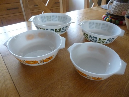 Vintage pyrex casserole - vintage,