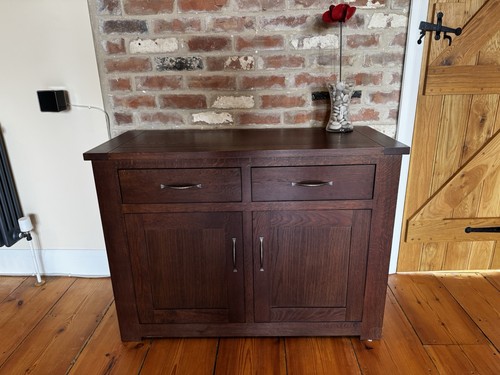 Solid wood storage cabinet - solid,