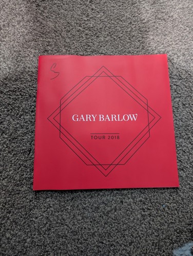 Gary barlow 2018 tour - gary,