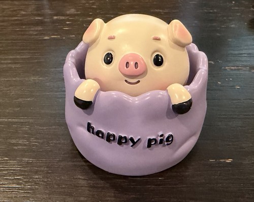 Nnedsz purple cute pig head - nnedsz, pig,