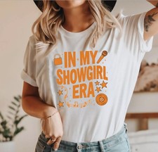 In My Showgirl Era Unisex T-Shirt Christmas Xmas Birthday Graphic Gift Top Tee