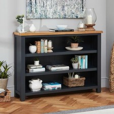 Bookcase Wide Low Cotswold