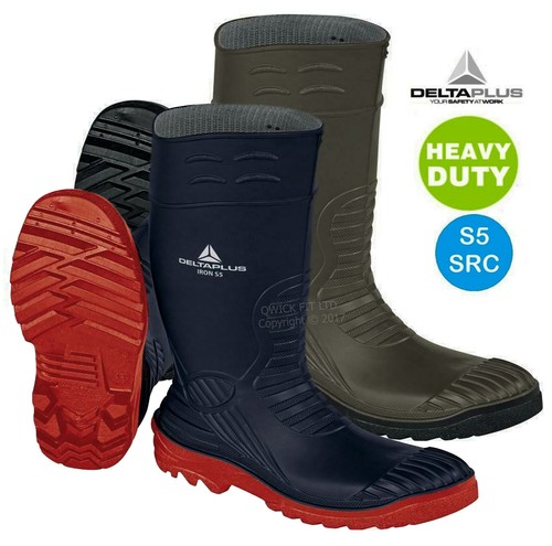 Mens safety wellies - mens,