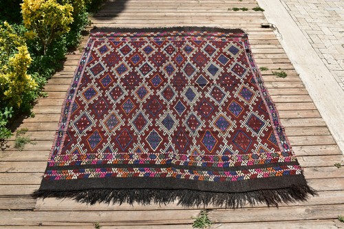 Turkish kilim x80 - kilim, 63''x80''
