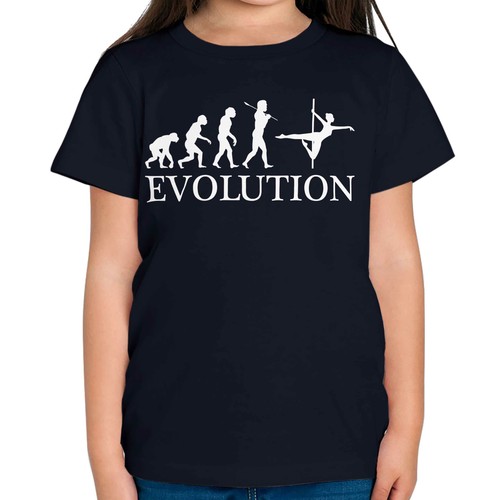 Pole dancer evolution kids - evolution,
