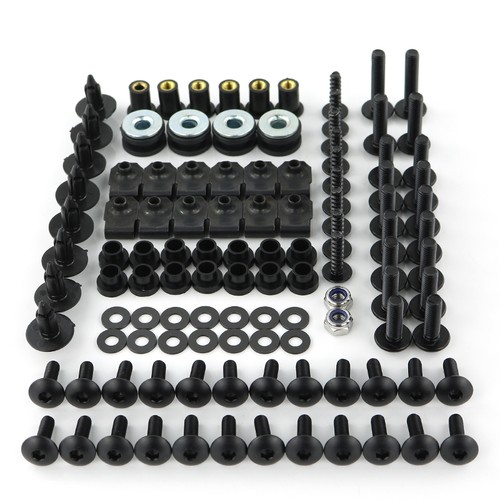 Steel full fairing bolt kit - full,