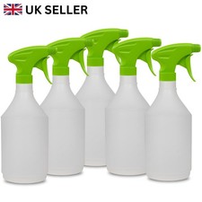 5x Trigger Spray Bottles 750ml Chemical Resistant Trigger heads Dilution Bottles