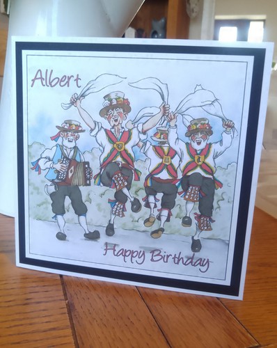 Personalised morris dancers - morris,