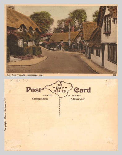 Vintage postcard the old - -,