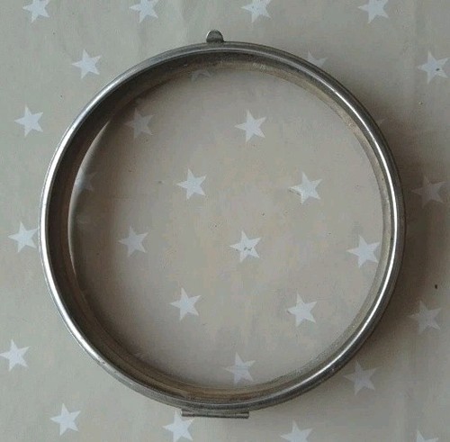 Vintage chrome clock - vintage,
