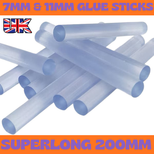 Hot melt glue - sticks, 7mm