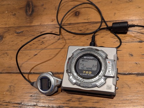 Sharp ms722 minidisc - sharp,