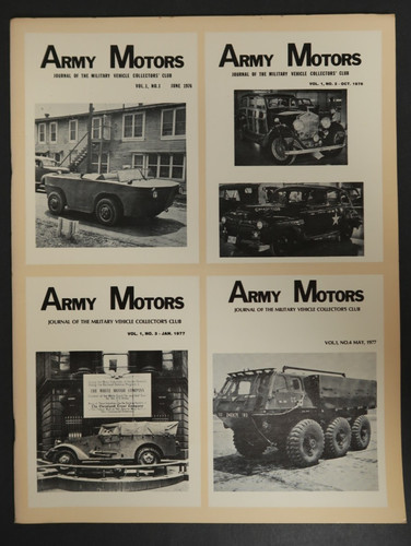 Army motors magazine journal - motors,