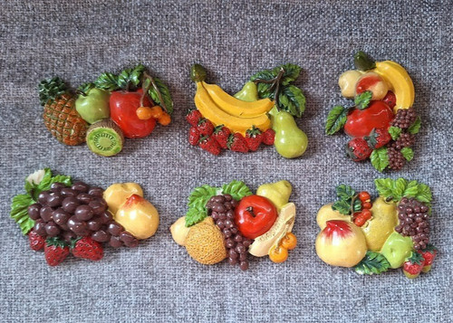 Vintage fruit fridge - fruit,