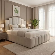 Art Deco Crown Panel Bed Frame