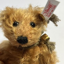 Steiff 2014 Annual Club  Miniature Bear Sparse Gold  Mohair  