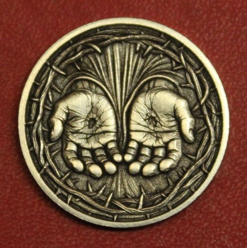 Hobo nickel hands jesus - nickel, of