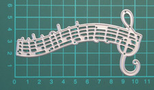 Treble Clef Musical Notes Card