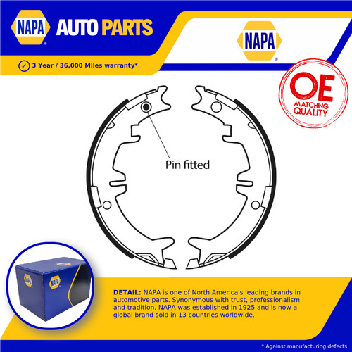 Handbrake shoes set fits lexus - shoes,