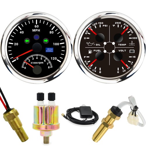 85mm gps speedometer 120mph - gps,
